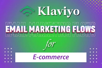 setup klaviyo email flows for ecommerce stores