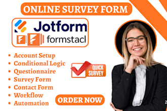 setup formstack wufoo form heyflow jotform questionnaire questionpro automation