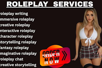 do deep engaging roleplay writing to explore immersive imaginative scenarios