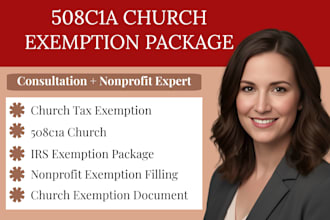 set up your faith based nonprofit under 508c1a church nonprofit