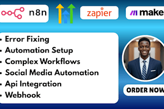 fix make com, made com, setup make com automation, make automation, make expert