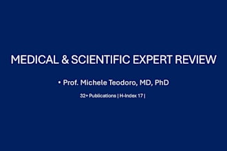 professionally peer review and edit your scientific papers