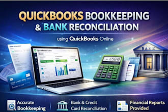 do quickbooks bookkeeping and bank reconciliation using