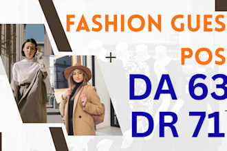 do high authority fashion backlinks with beauty lifestyle