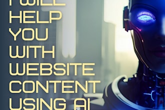 write simple website content using ai tools