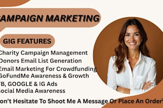 promote pet rescue, ngo, nonprofit, charity campaign to targeted donors emails