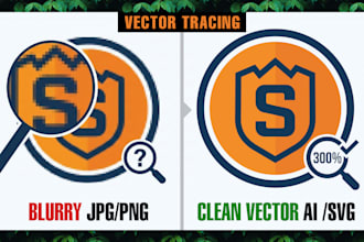 do vector file in adobe illustrator, convert logo to vector