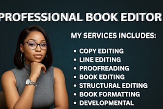 professionally copy edit and polish your book