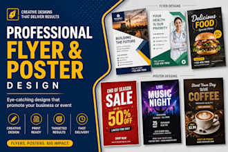 design professional flyer and poster in canva