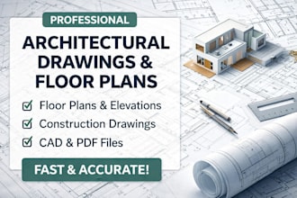 design accurate architectural drawings and construction plans