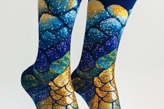 design unique socks design and custom socks