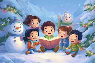 children story book writer christmas children story