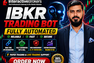 develop ibkr trading bot using tws API automation