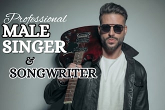 be male pop singer edm singer songwriter rnb singer rapper singer male vocalist