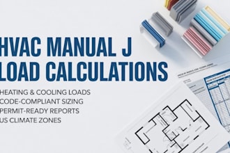 do hvac manual j heating and cooling load calculations