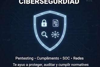 te ayudo con ciberseguridad pentesting cumplimiento soc redes y más