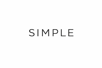 design a clean minimalist logo for your brand