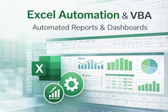 do excel automation for reports and dashboards