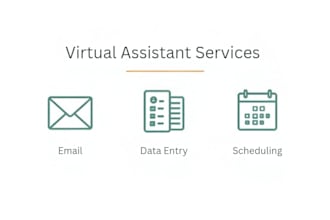 handle email, data entry, and scheduling