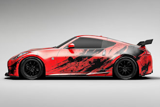 professional vehicle wrap design, car wrap