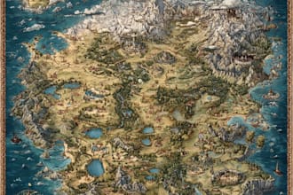 fantasy map illustration fantasy map design isometric map fantasy map maker