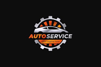 design a professional automotive and car logo
