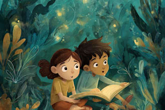 create beautiful illustrations for children s books