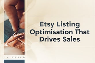 optimise etsy listings for SEO clarity and real buyer intent