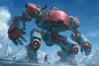 do complete mecha concept arts
