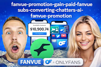 20hrs fanvue chatters bring converting fanvue paid subscriber fanvue promotion