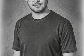 draw beautiful pencil sketch portrait