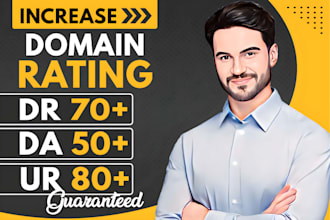 increase domain rating ahrefs dr 70 URL domain authority da 30 tf increase dr ur
