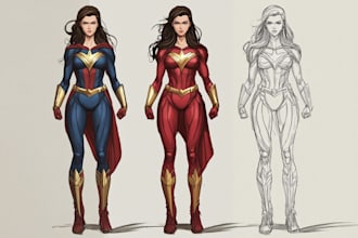 draw superhero comic book,superhero and comic book