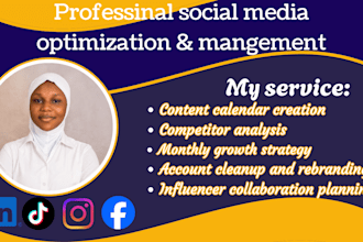do facebook page optimization with professional profile page setup