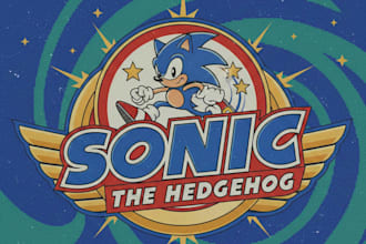 design a unique vintage sonic logo for your brand
