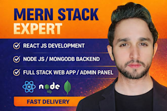 build a custom web app with mern stack