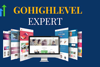 be your gohighlevel expert to setup highlevel website, funnels, workflows