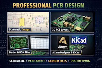 design professional and manufacturable pcb layouts