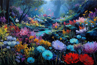 paint acrylic custom paintings for you