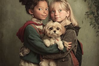 made an amazing family and friendship portrait