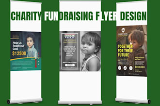 design nonprofit crowdfunding flyer charity crowdfunding ngo fundraising flyer