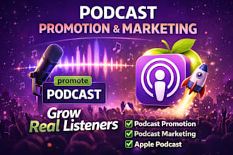 do podcast promotion and marketing for real podcast growth