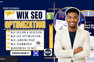 do wix seo optimization shopify squarespace wordpress wix website design webflow
