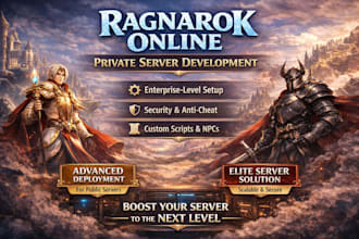 design, build, and optimize a private ragnarok online server