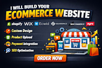 build shopify ecwid wix squarespace bigcommerce bigcartel zyro website
