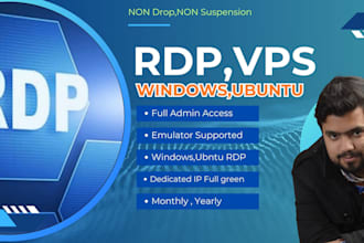 provide high speed windows rdp,vps