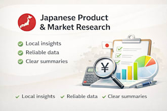 research japanese products and market trends
