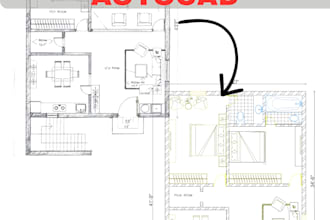 make hand sketch to autocad