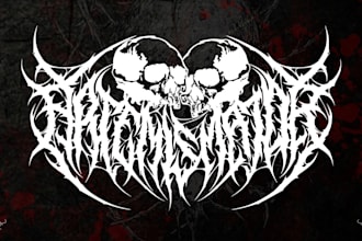 make metal, punk, pop, rock, psychedelic band logo