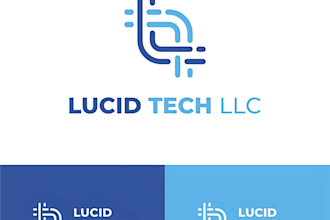 do fantastic technology, tech, IT support, network logo and any  graphic design